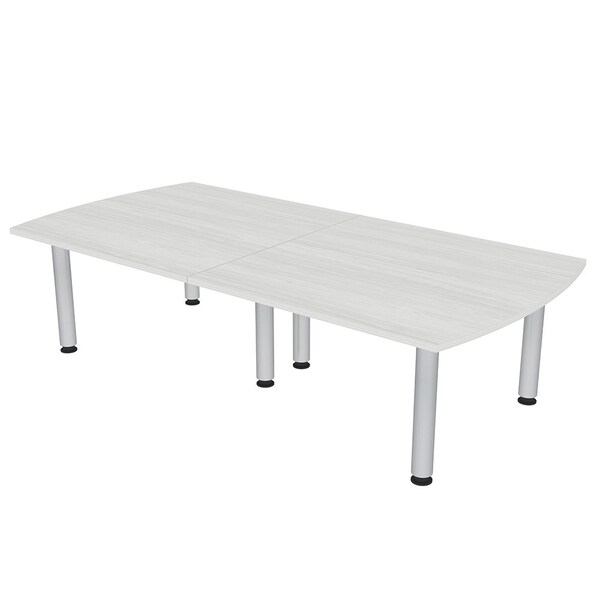 Skutchi Designs 45 in W, 96 in L, 29 in H, Engineered Wood Top, White HAR-AREC-46X93-PT-WC - main